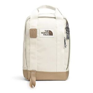 The North Face Tote Backpack in Vintage White